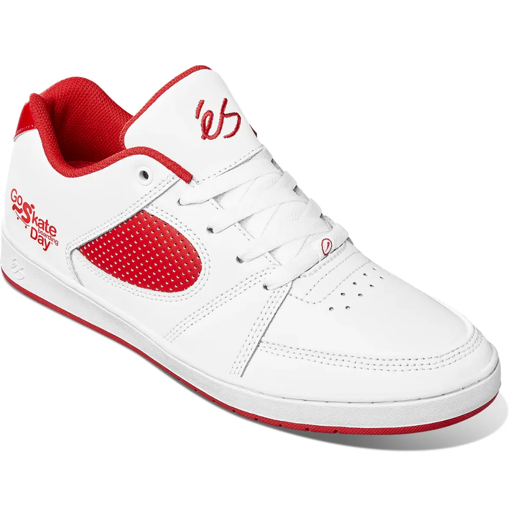 Accel Slim x Go Skateboarding Day White/Red