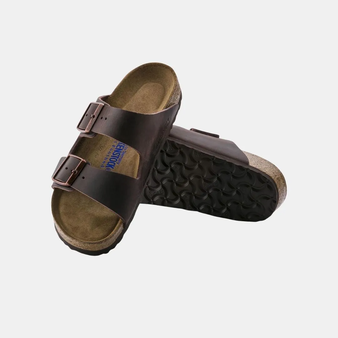 Birkenstock Arizona Soft Footbed Oiled Leather Women's Habana