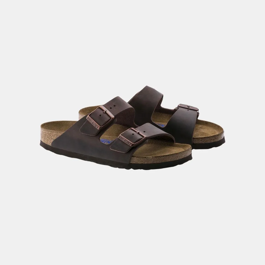 Birkenstock Arizona Soft Footbed Oiled Leather Women's Habana