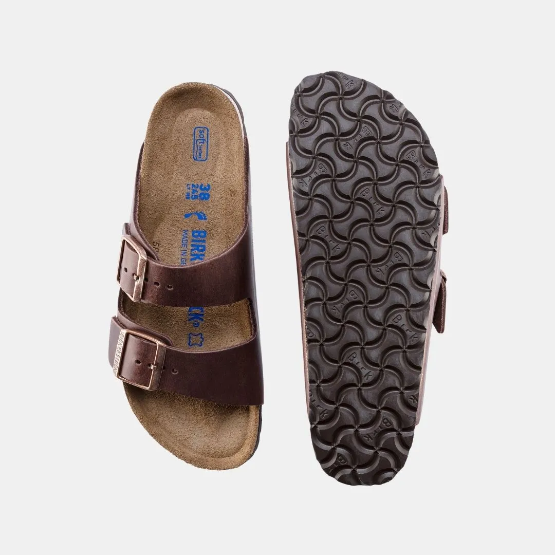 Birkenstock Arizona Soft Footbed Oiled Leather Women's Habana