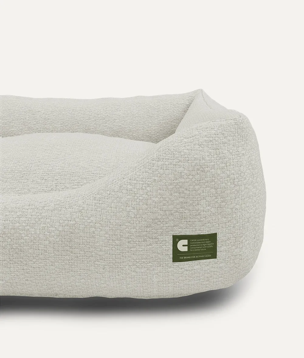 Cama Perro Blanco Hueso Premium, Snozy