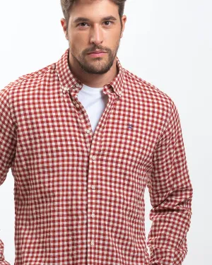 Camisa Village Rojo