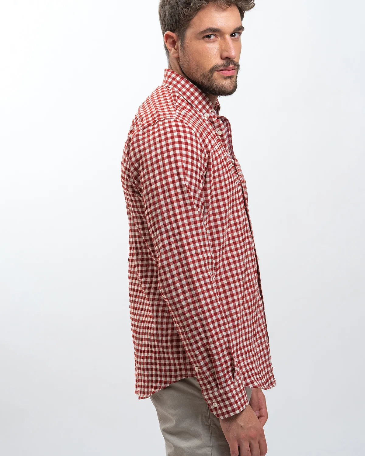 Camisa Village Rojo