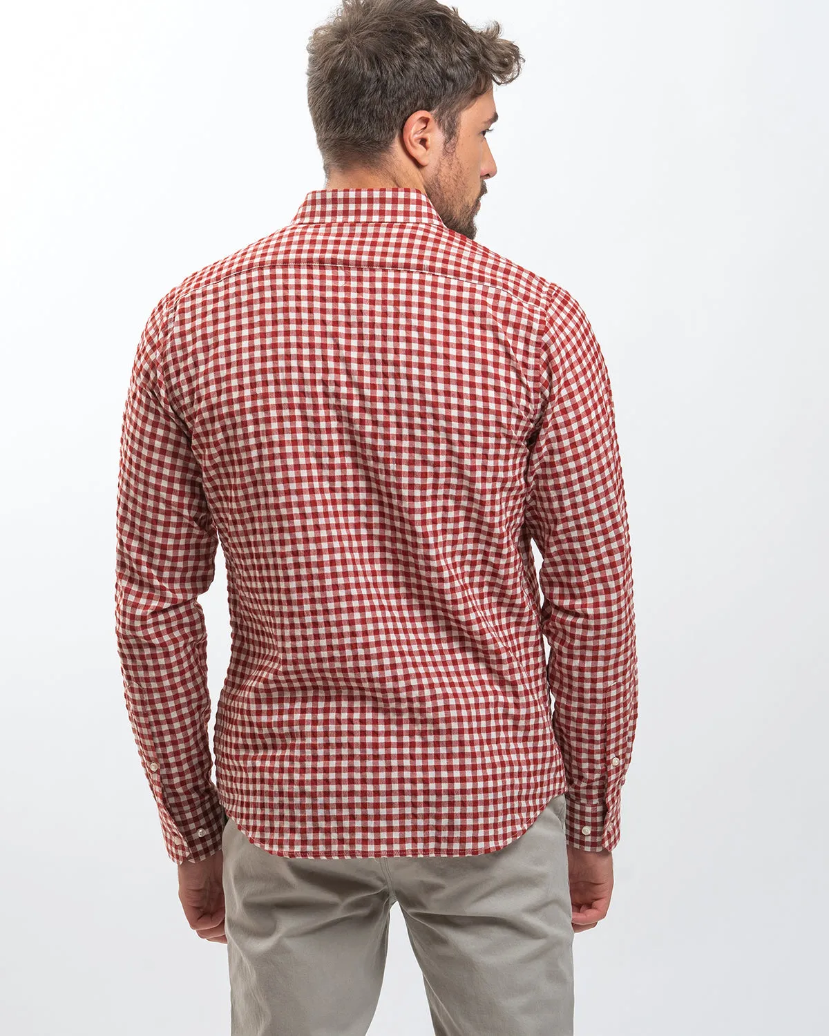 Camisa Village Rojo