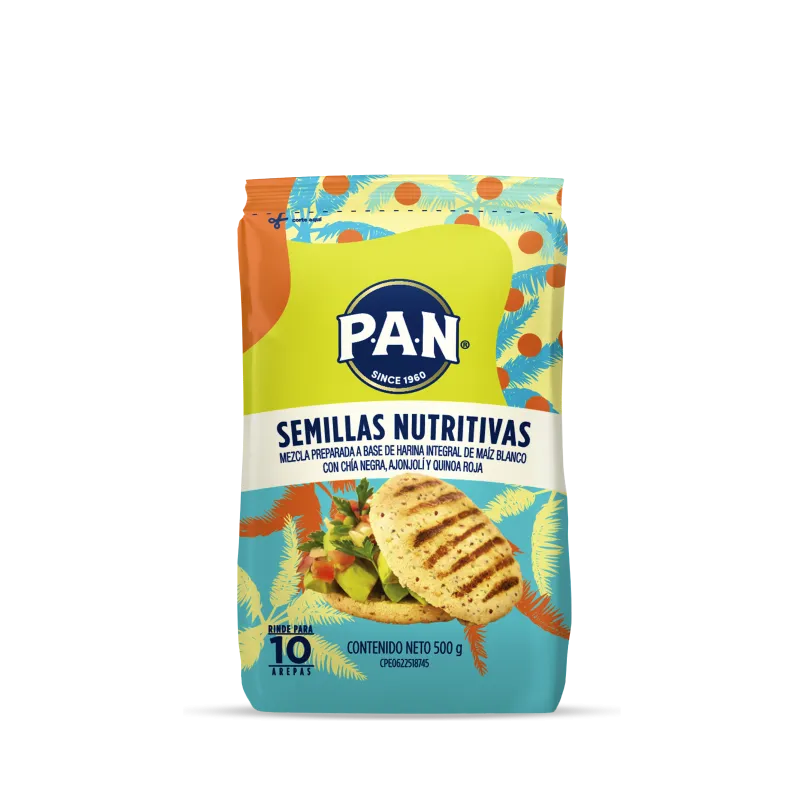 Harina Pan Semillas Nutritivas 500Gr