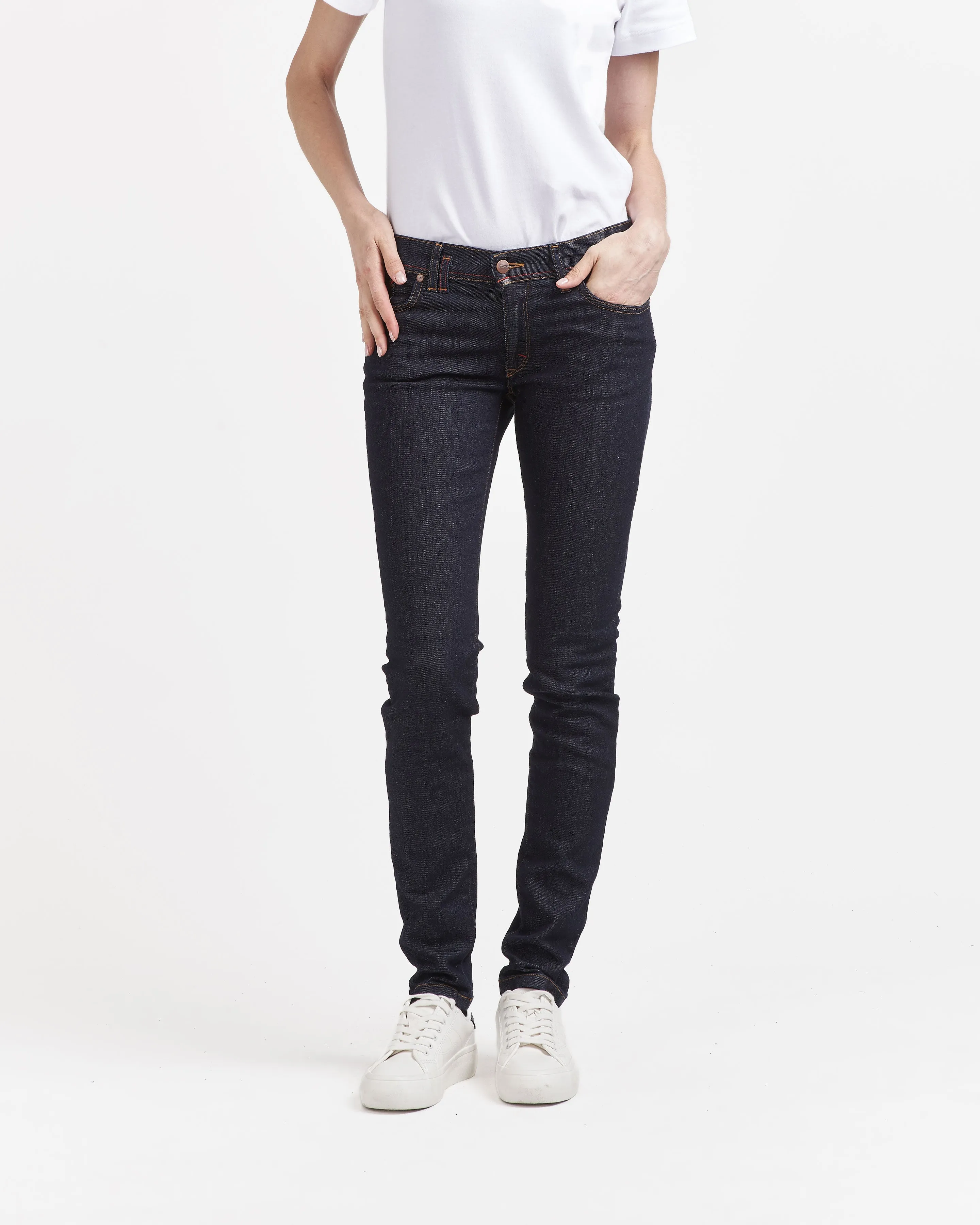 Jean femme slim taille standard Brut - Mathilde