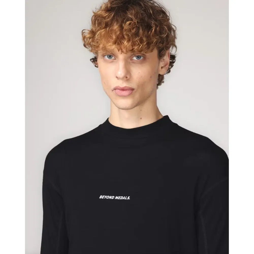 Merino Baselayer Top Black