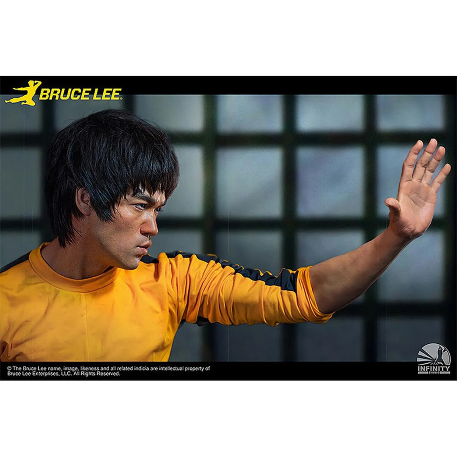 New Arrival Infinity Studio Busto Death Game Escala 1:1 Bruce Lee