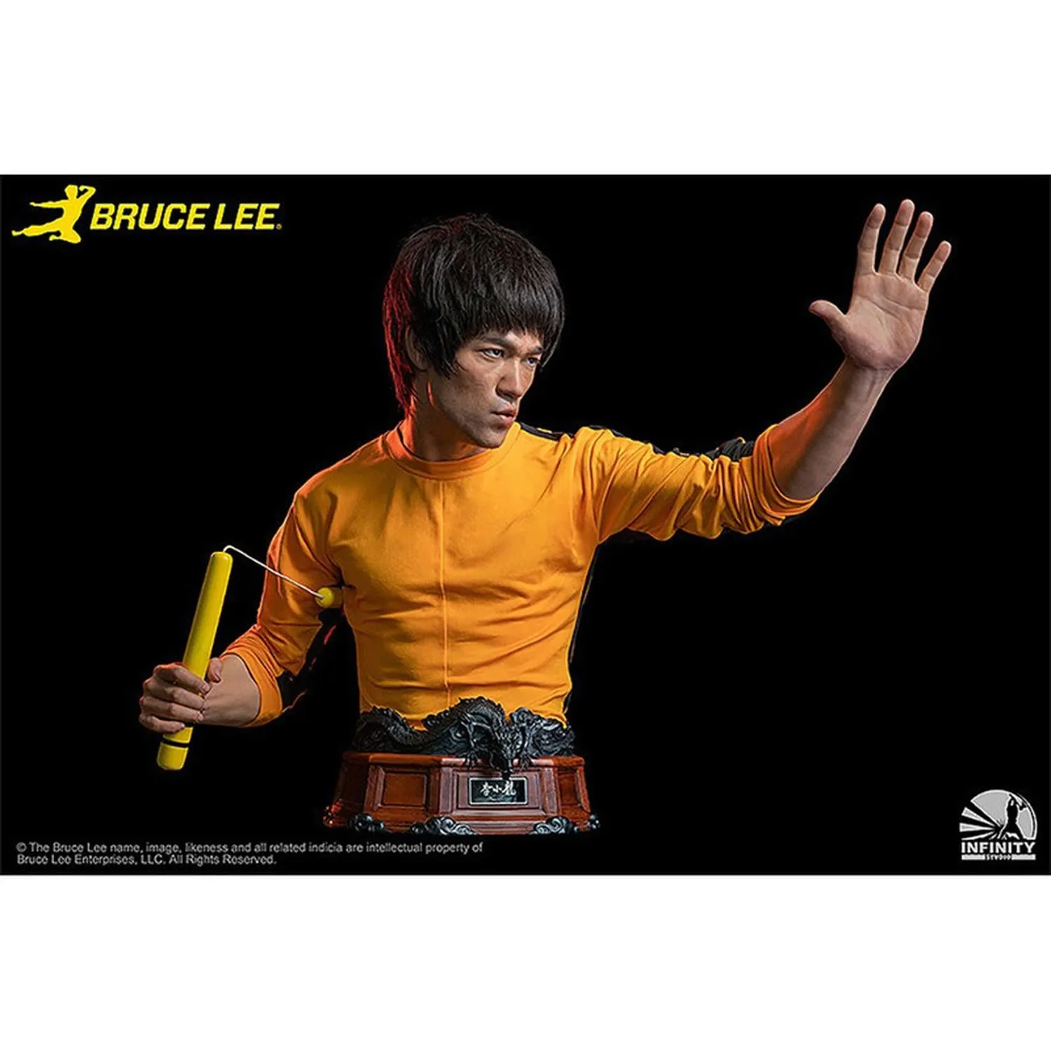 New Arrival Infinity Studio Busto Death Game Escala 1:1 Bruce Lee