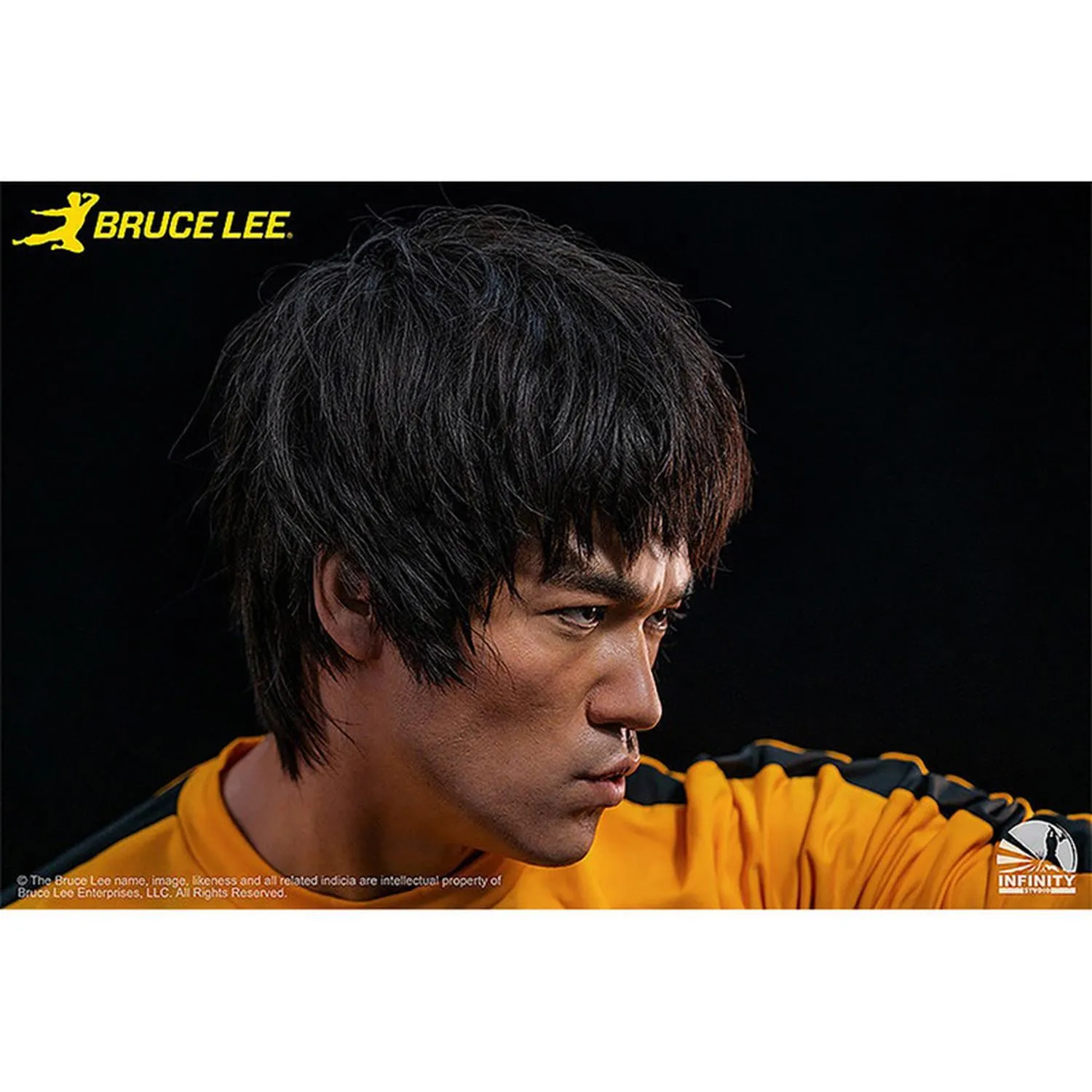 New Arrival Infinity Studio Busto Death Game Escala 1:1 Bruce Lee