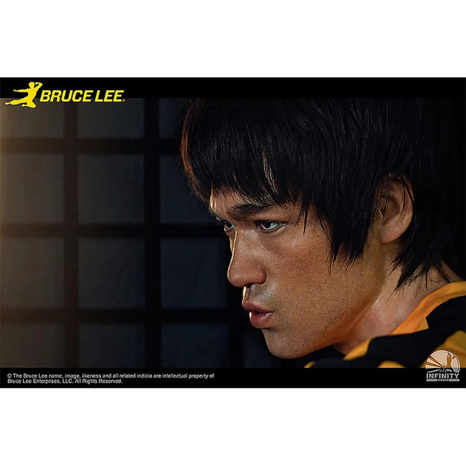 New Arrival Infinity Studio Busto Death Game Escala 1:1 Bruce Lee