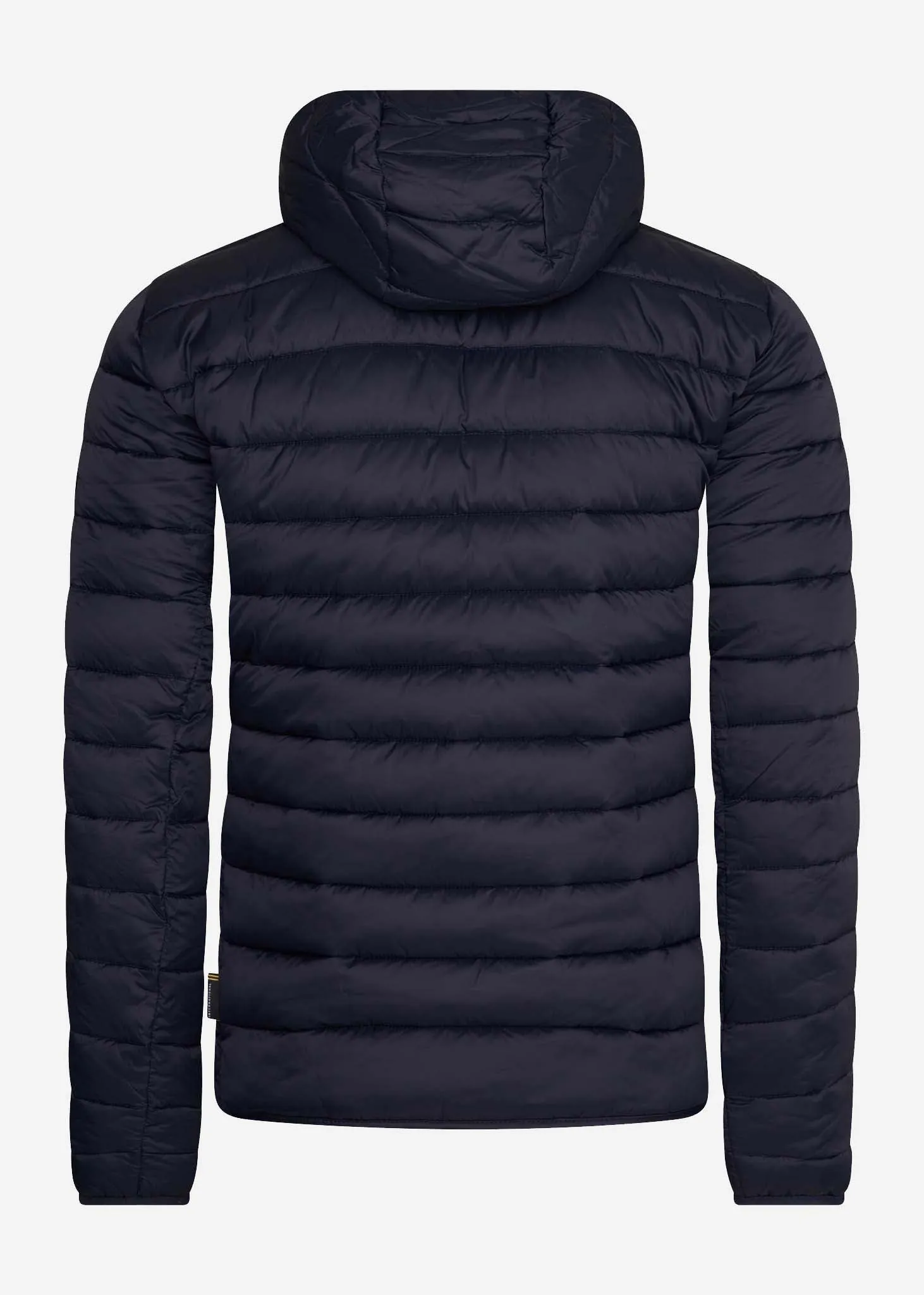 Ouston hooded quilt - navy