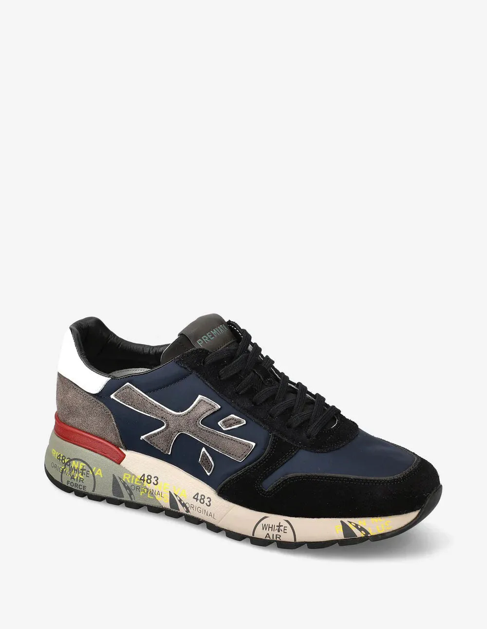 Premiata Mick 6421 Azules y Negras Hombre