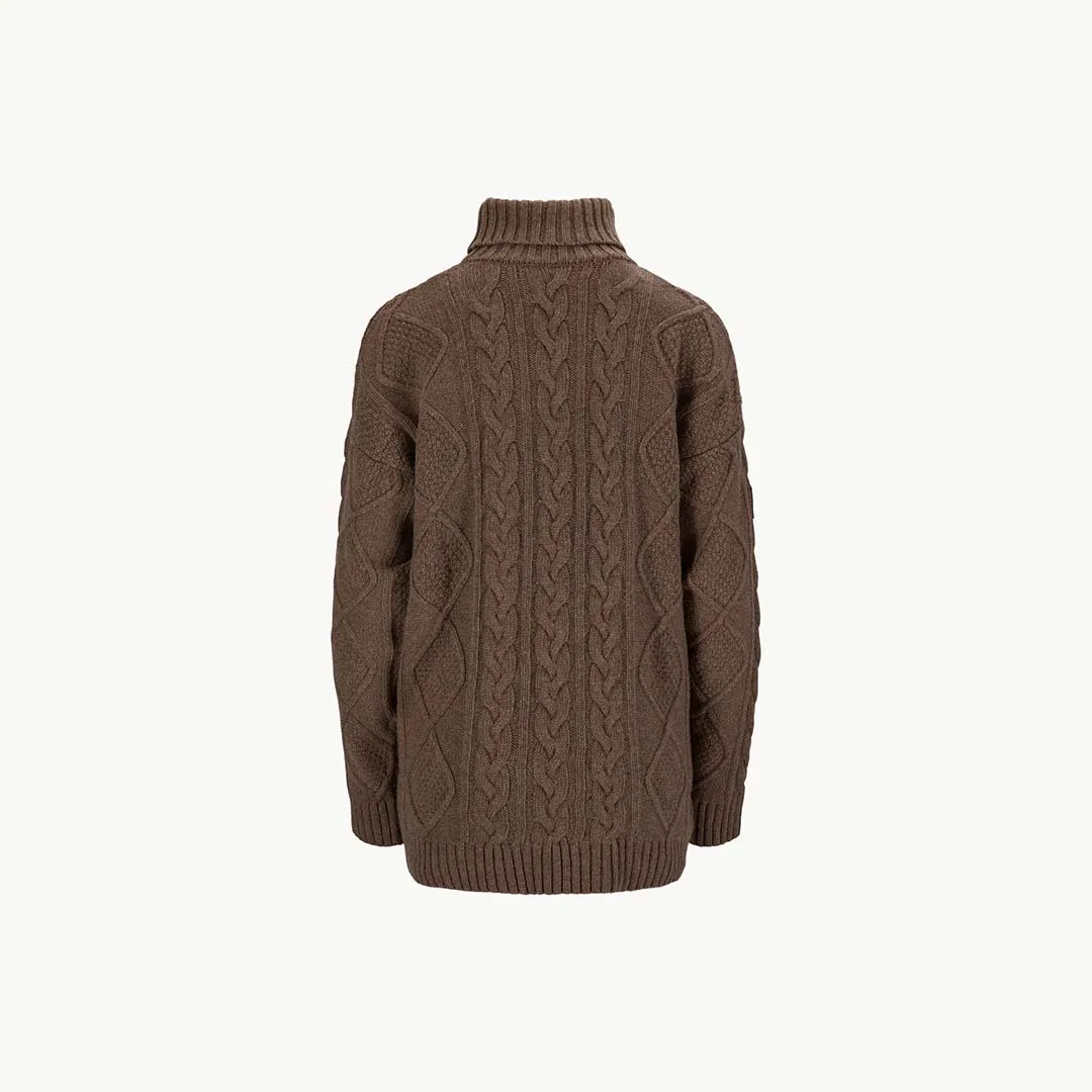 Robin Chunky W Polo Sweater