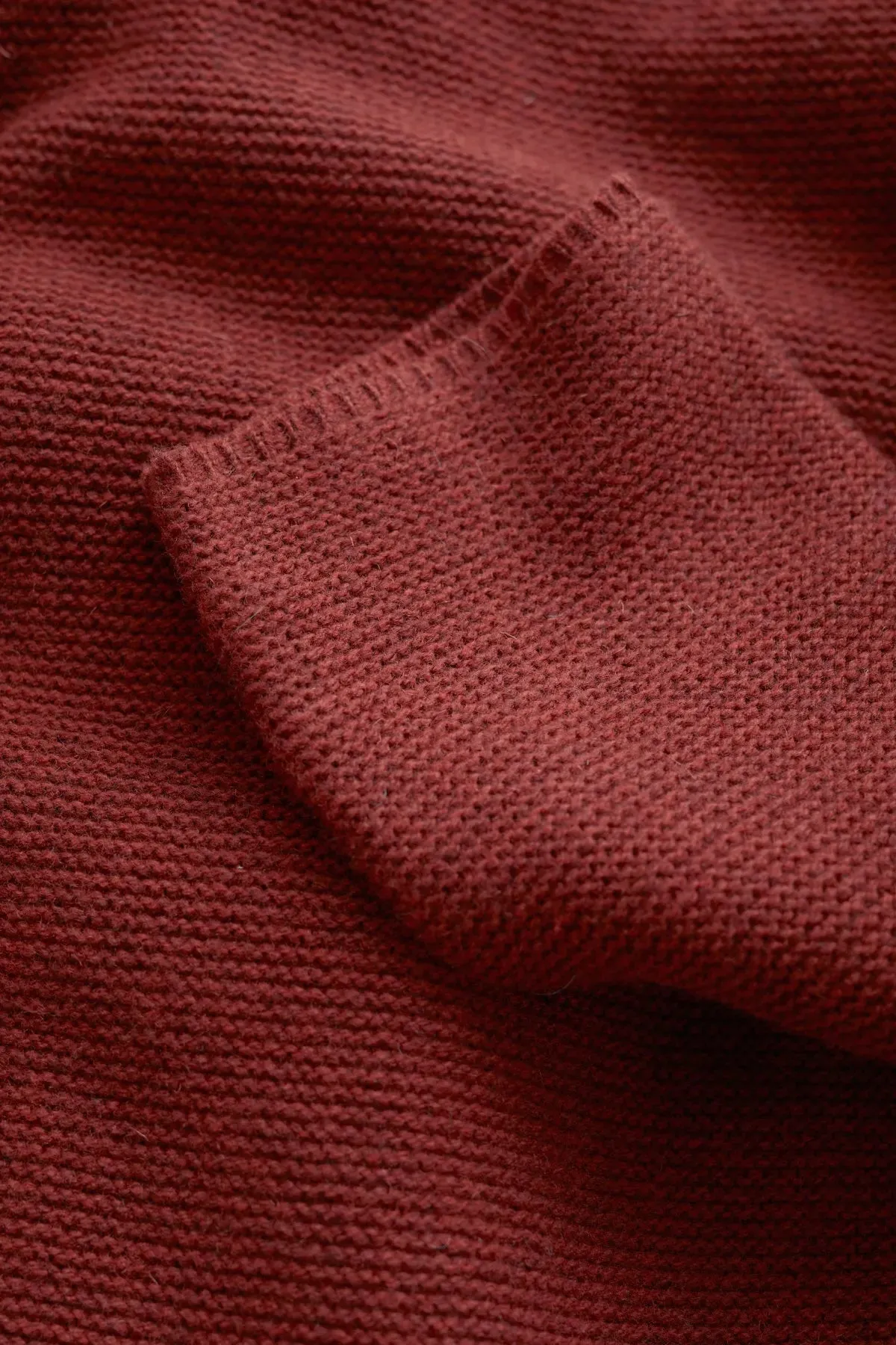 Rode trui met boothals | Seasalt Cornwall fruity jumper II burgundy