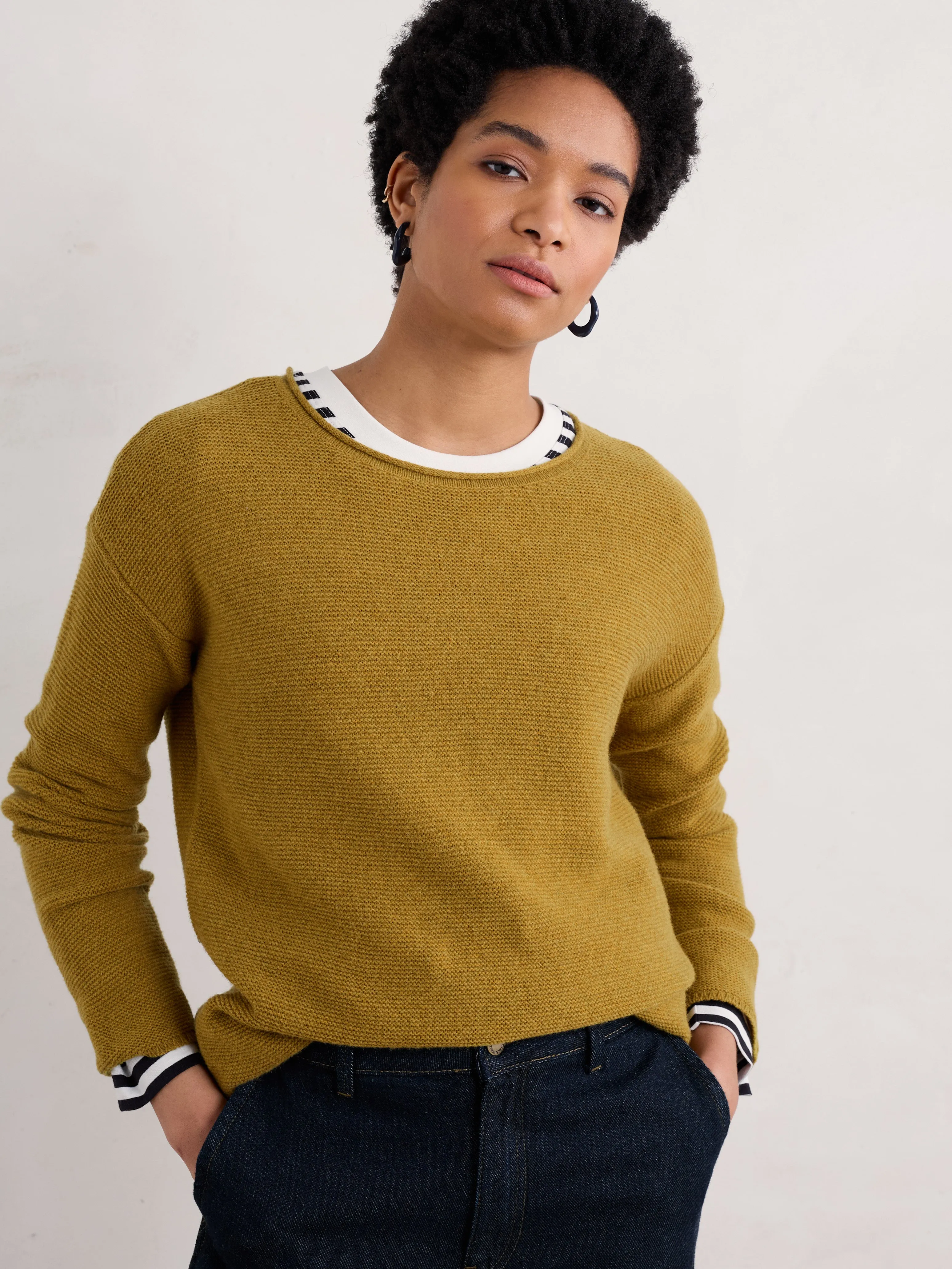 Seasalt Cornwall Fruity Jumper II kelp