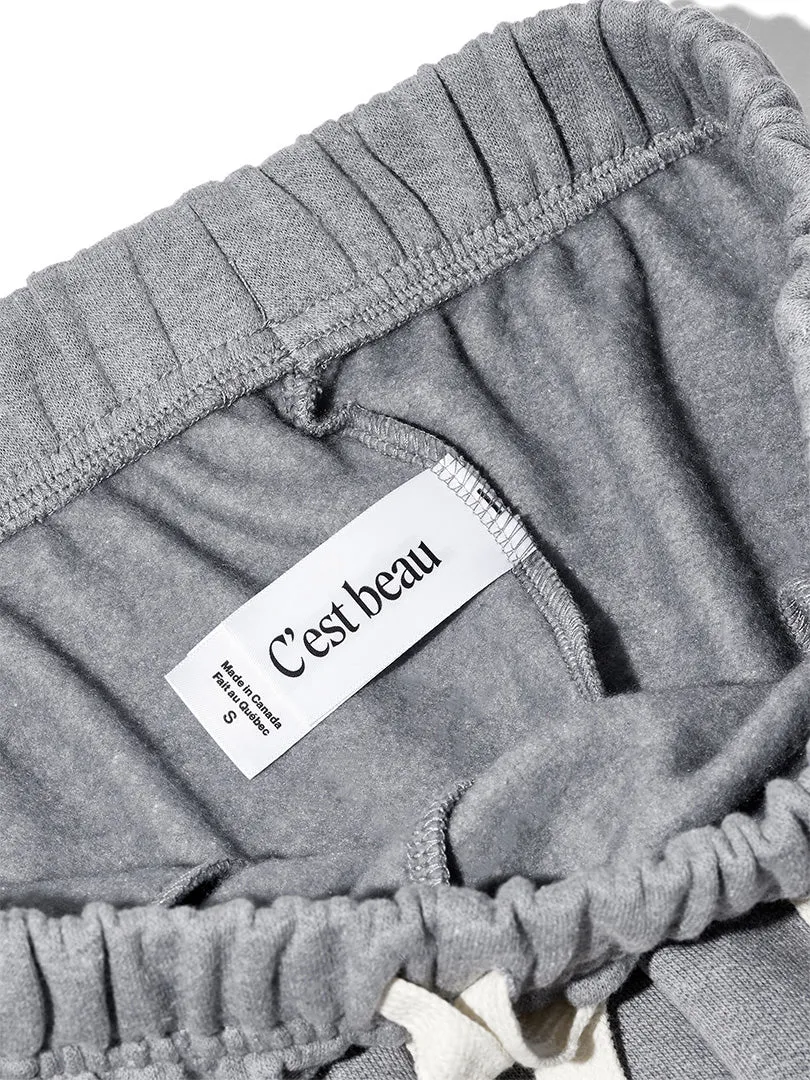 Sweatshort Essentiel - Gris